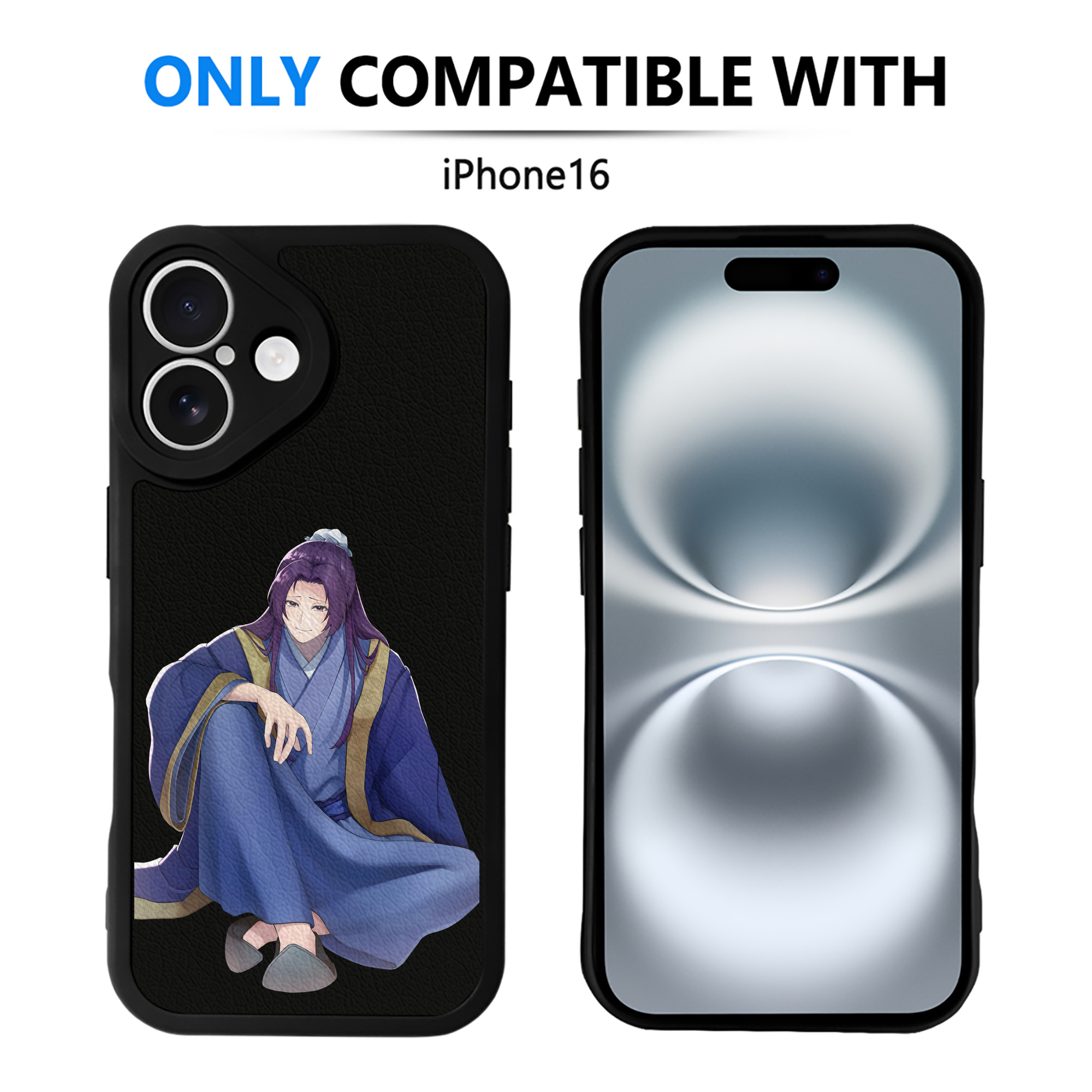 薬屋のひとりごと The Apothecary Diaries 【iPhone 16シリーズ対応】シリコンスマホケース（レザー調） 材質：シリコン